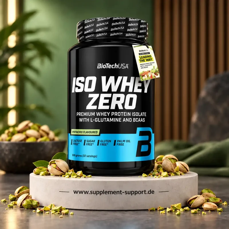 BioTech USA Iso Whey Zero Protein Pulver 908g