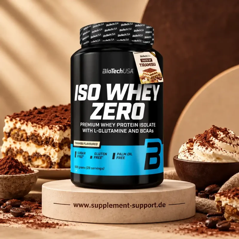 BioTech USA Iso Whey Zero Protein Pulver 908g