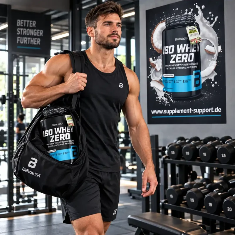 BioTech USA Iso Whey Zero Protein Pulver 908g
