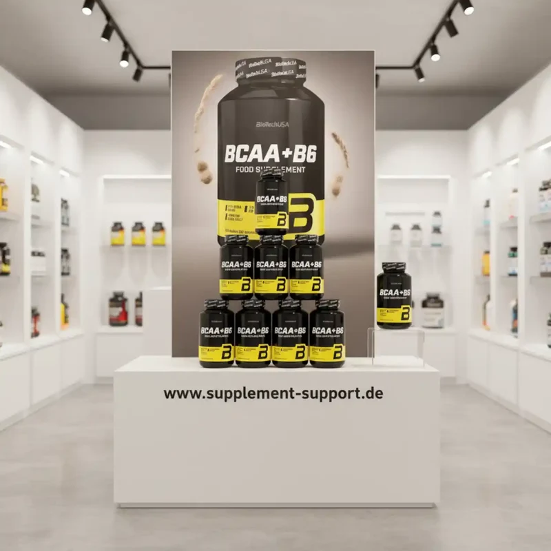 BioTech USA BCAA + B6 Tabletten 200 Stück