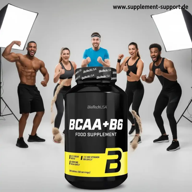 BioTech USA BCAA + B6 Tabletten 200 Stück