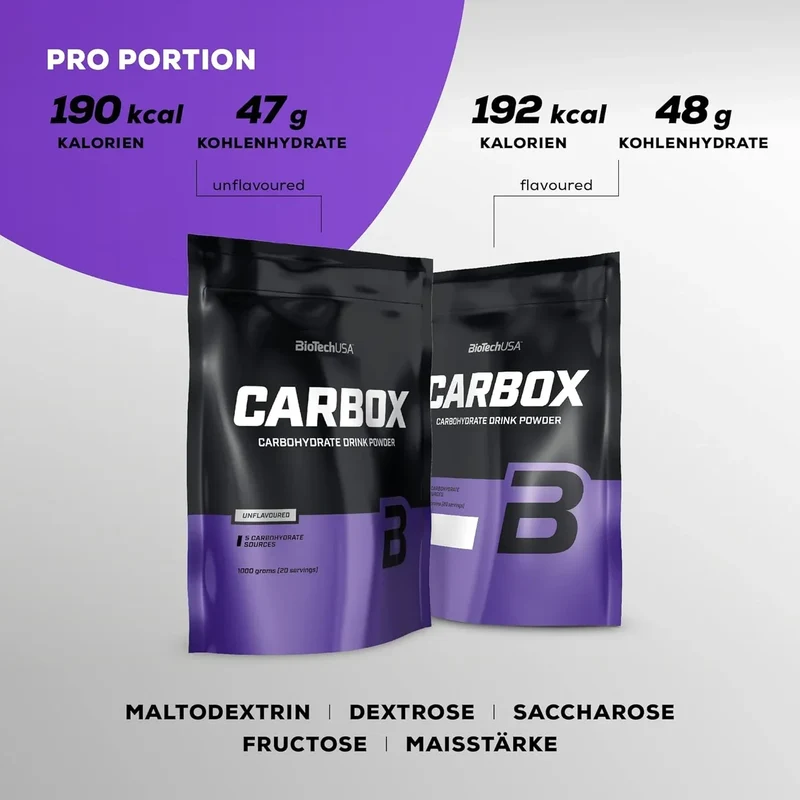 Biotech USA CARBOX Kohlenhydrate Complex 1000g