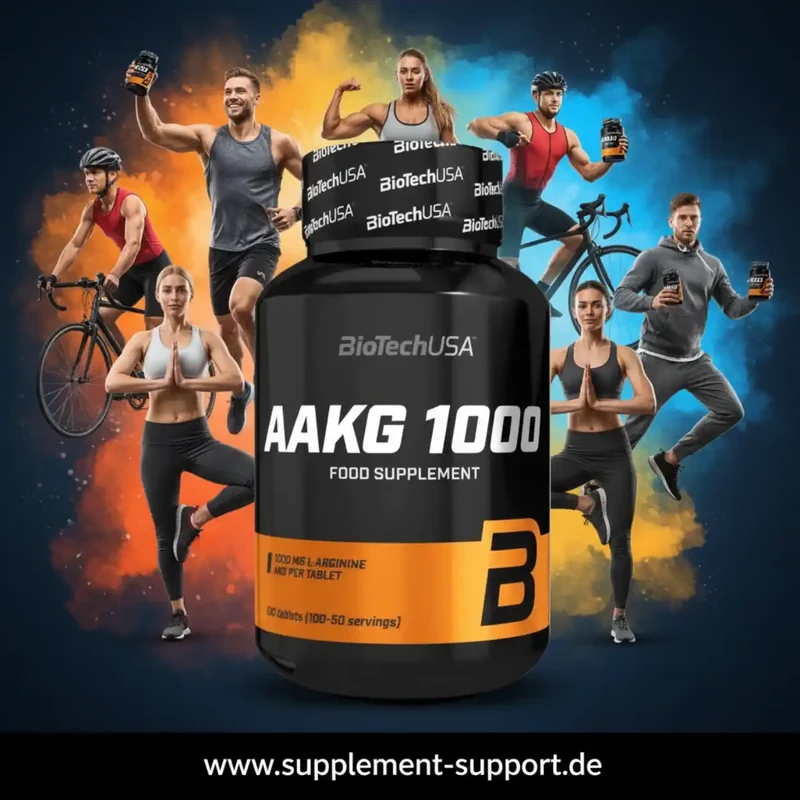BioTech USA AAKG Tabletten 100 Stück 1000mg