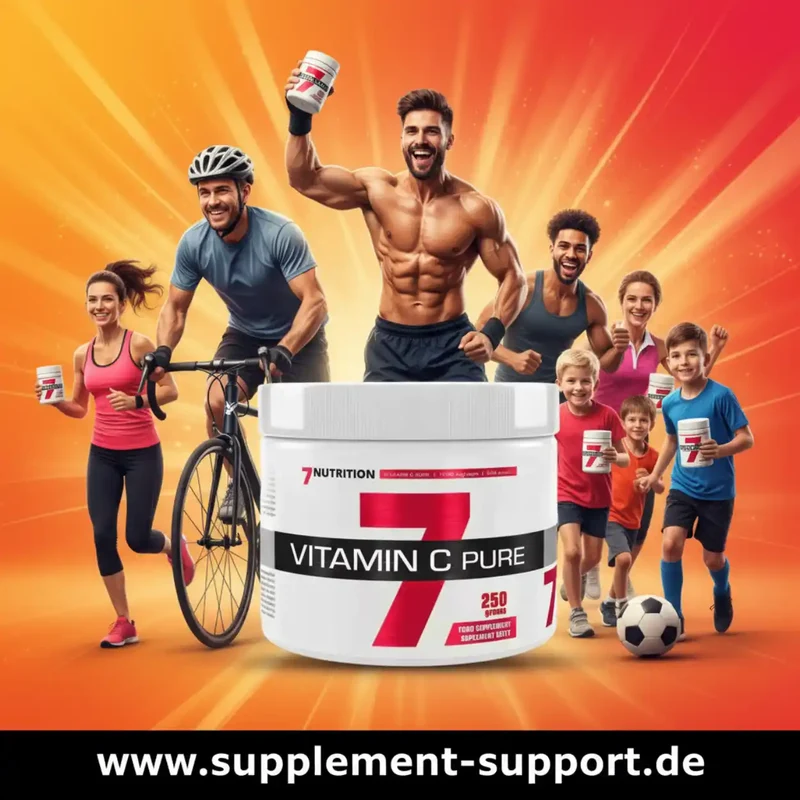 7Nutrition Vitamin C Pulver 100% Ascorbinsäure 250g