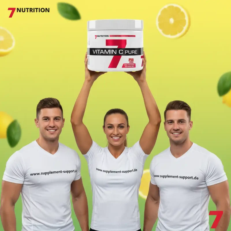 7Nutrition Vitamin C Pulver 100% Ascorbinsäure 250g