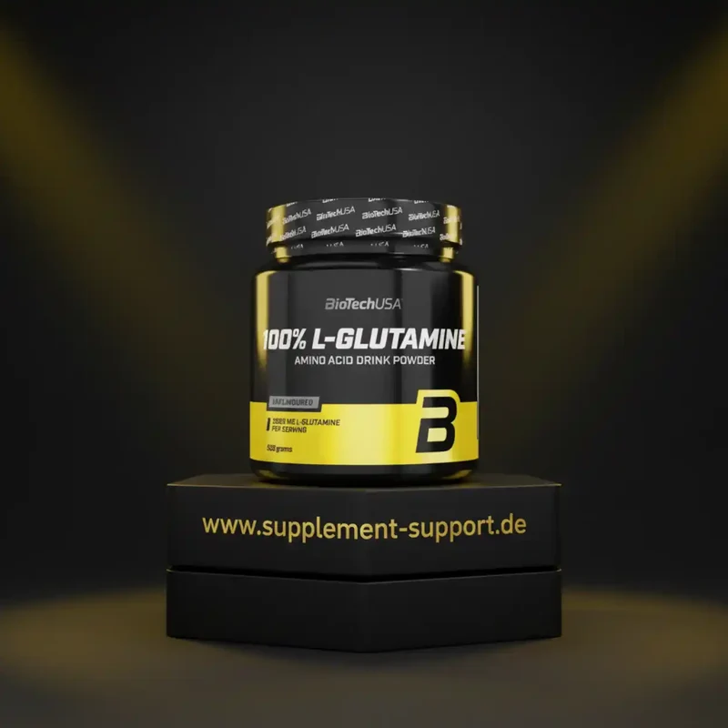 BioTech USA 100% L-Glutamin Pulver 500g