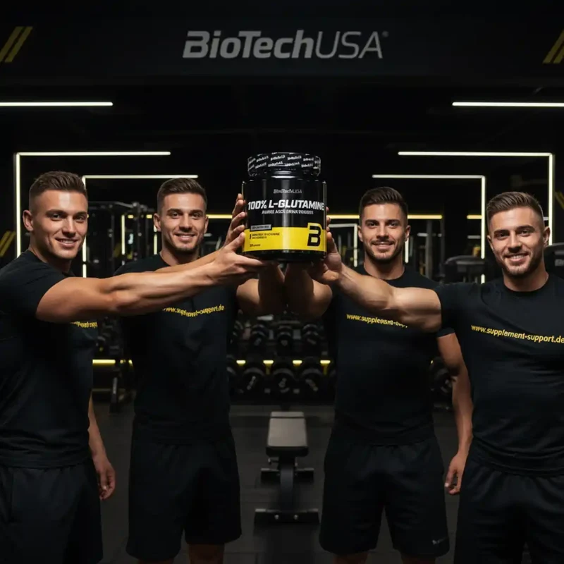 BioTech USA 100% L-Glutamin Pulver 500g