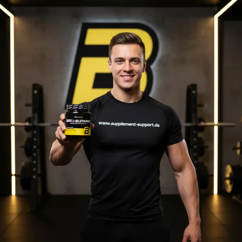 BioTech USA 100% L-Glutamin Pulver 500g