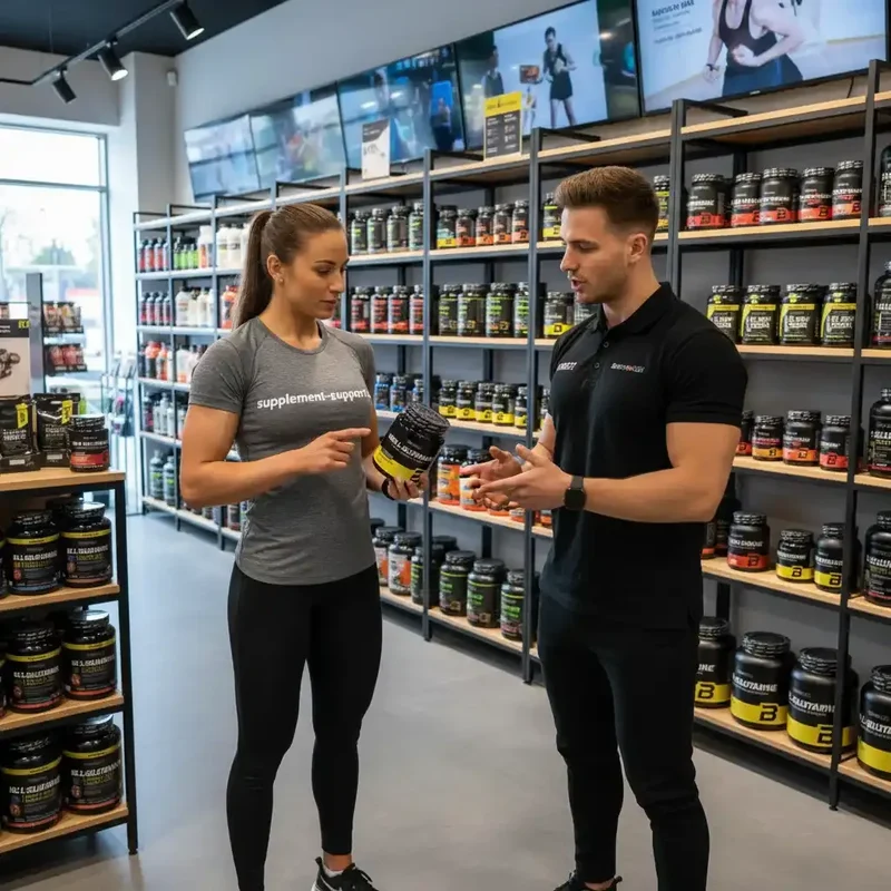 BioTech USA 100% L-Glutamin 2x500g - Aminosäuren