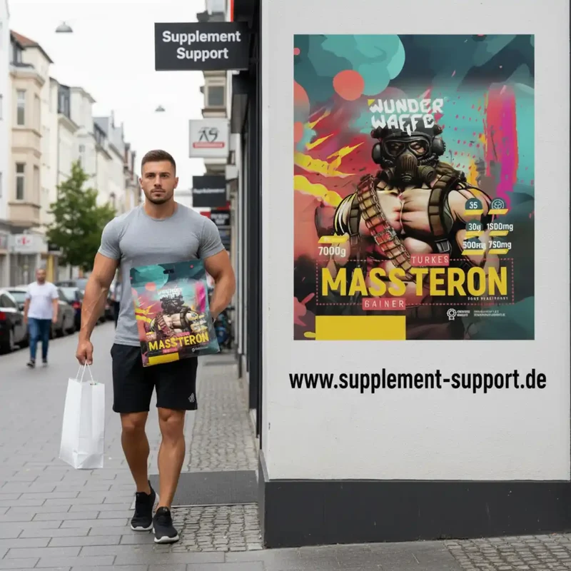 Wunderwaffe® MASSTERON Premium Mass Gainer 7kg