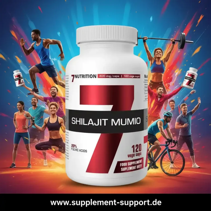 7Nutrition Shilajit Mumio - 120 Vegan Kaps. a´ 400mg