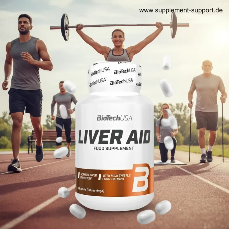 BioTech USA Liver Aid Leber Support 60Tab.