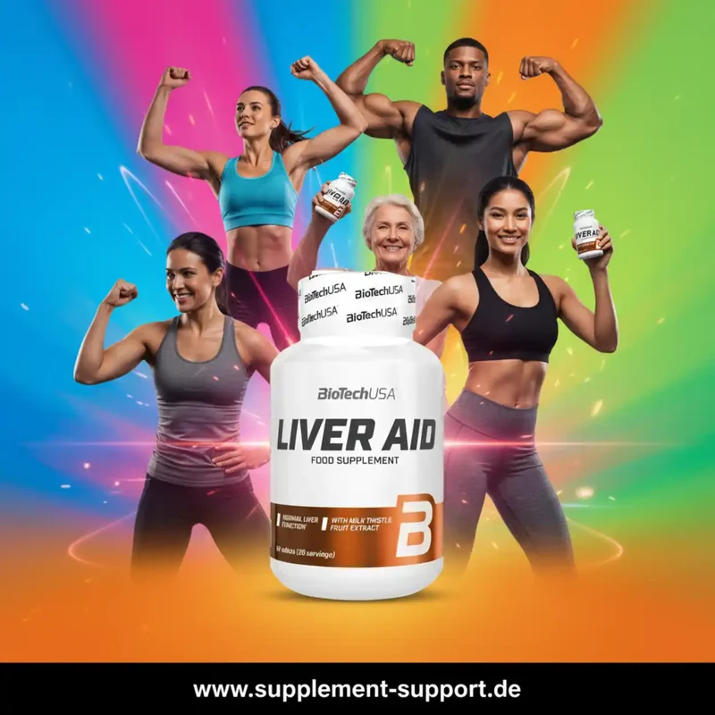 BioTech USA Liver Aid Leber Support 60Tab.