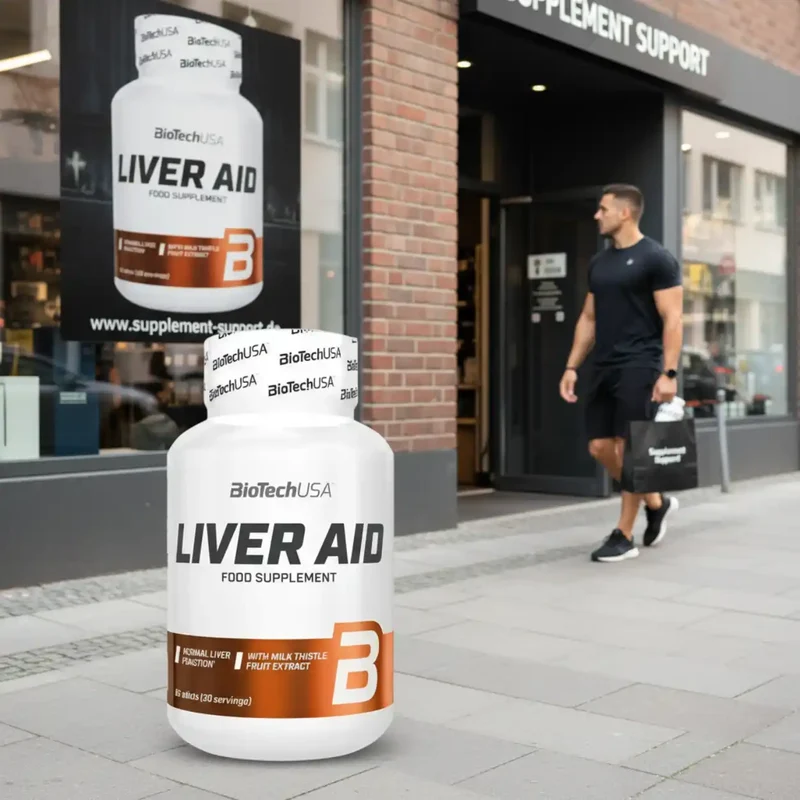 BioTech USA Liver Aid Leber Support 60Tab.