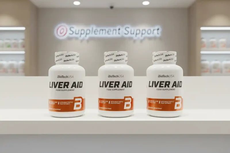 BioTech USA Liver Aid Leber Support 60Tab.