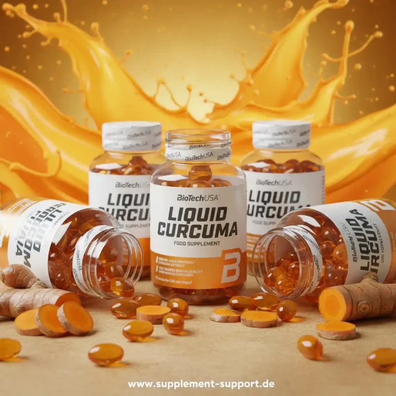 BioTech USA Liquid Curcuma 30 - Kapseln