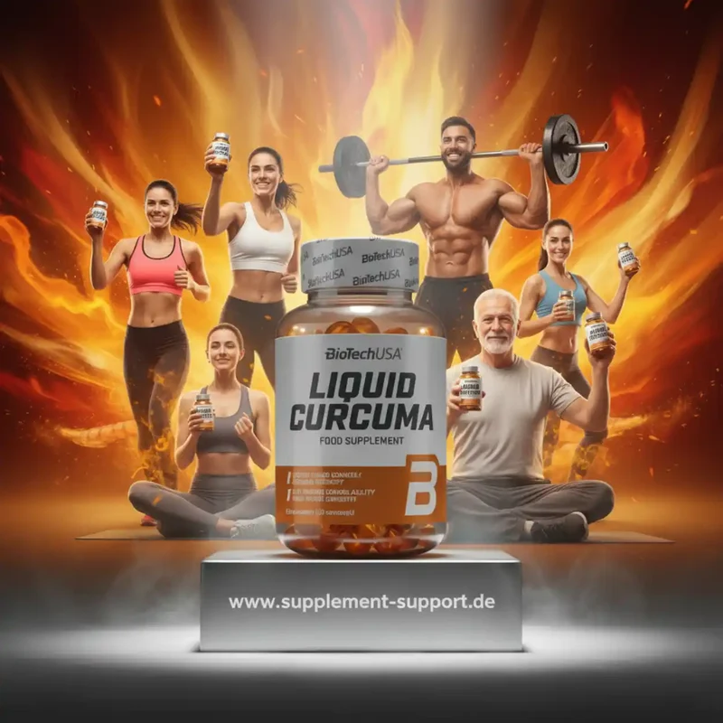 BioTech USA Liquid Curcuma 30 - Kapseln