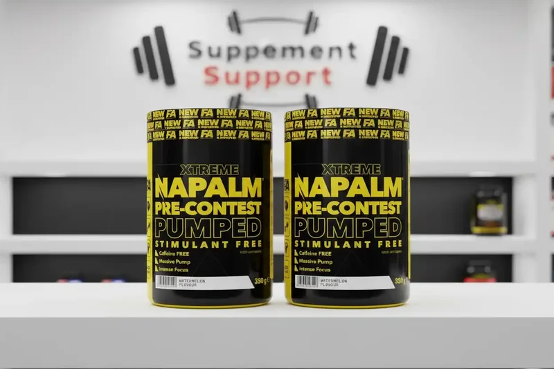 XTREME Napalm Pre Workout Booster PUMPED 350g Stimfree
