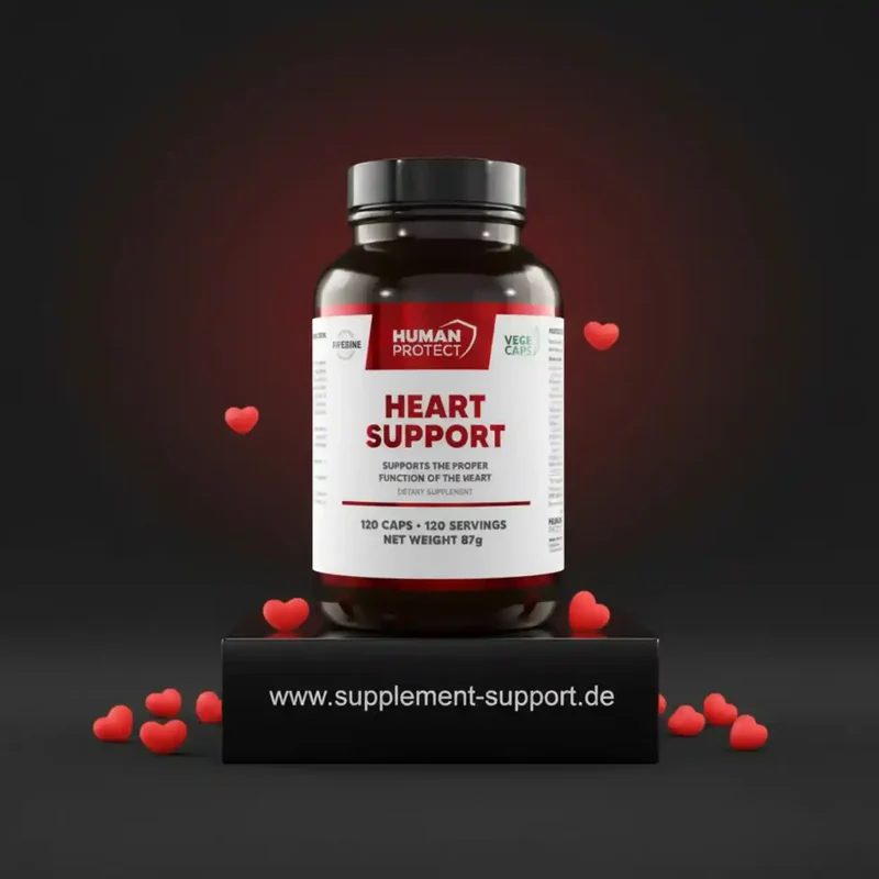 HUMAN PROTECT HEART SUPPORT – 120 VEGE CAPS.