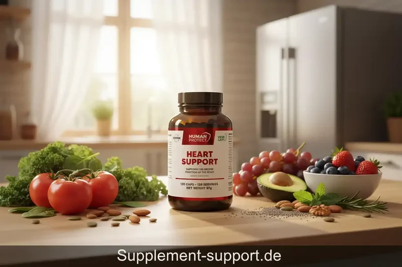 HUMAN PROTECT HEART SUPPORT – 120 VEGE CAPS.