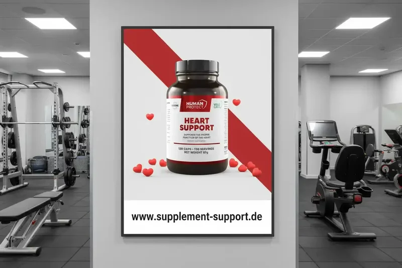 HUMAN PROTECT HEART SUPPORT – 120 VEGE CAPS.