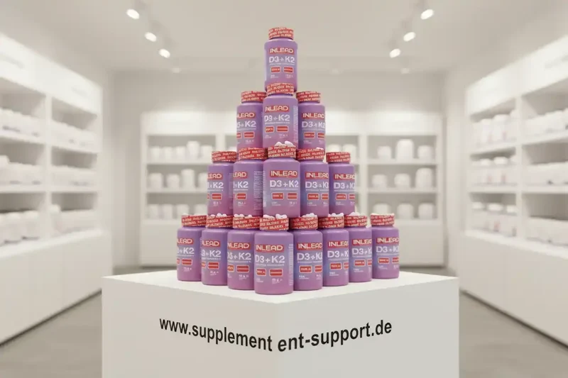 Inlead Vitamin D3 + K2 + Magnesium 120 Caps