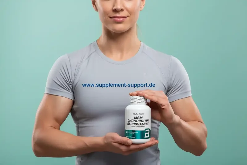 BioTech USA MSM Chondroitin Glucosamine - 60 Tabletten