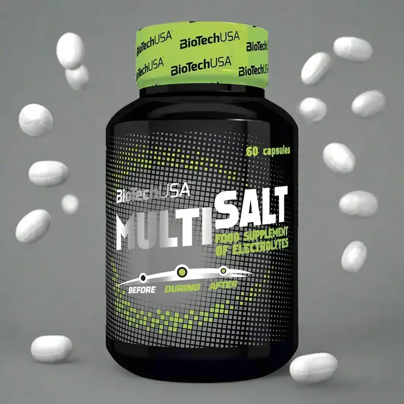BioTech USA MultiSalt Elektrolyt 60 Kapseln