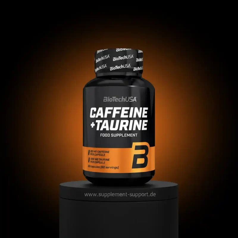 BioTech USA Koffein + Taurin 60 Kapseln