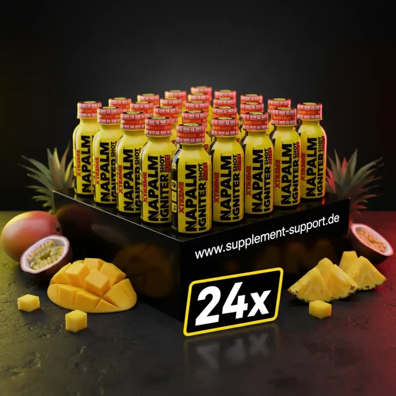 Napalm Xtreme Pre Workout Booster Shot 24x120ml