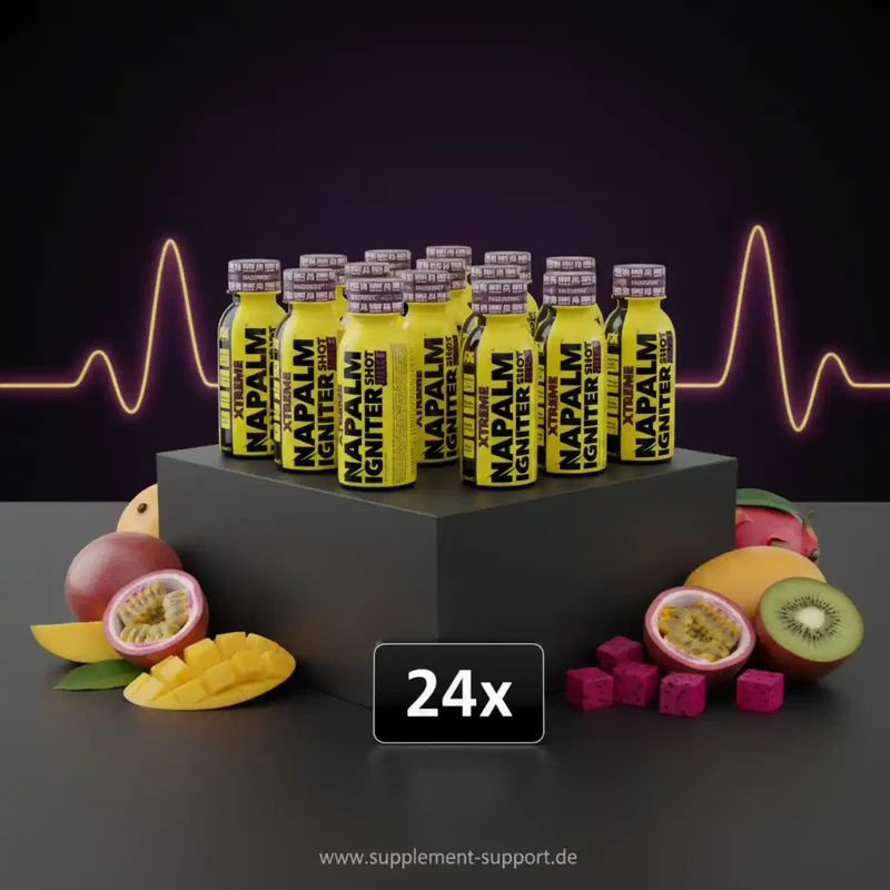Napalm Xtreme Pre Workout Booster Shot 24x120ml