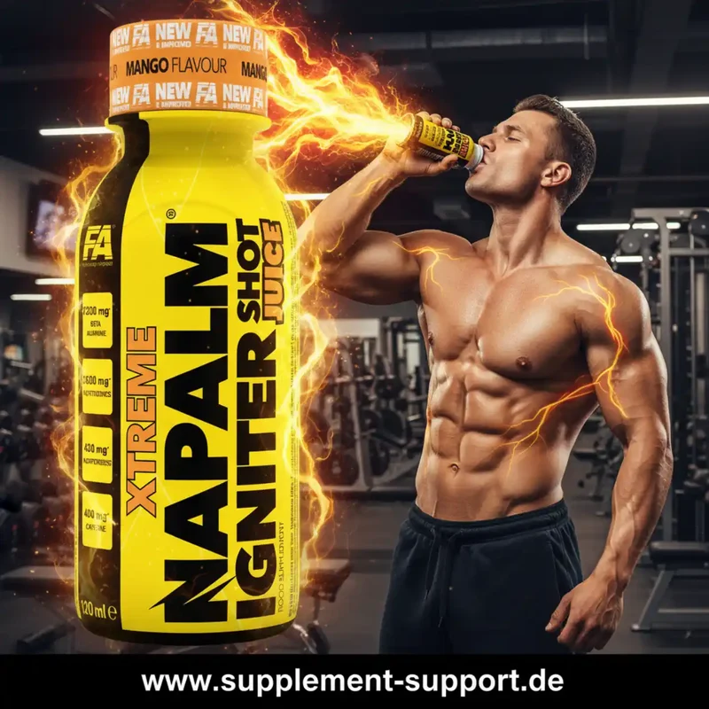 Napalm Xtreme Pre Workout Booster Shot 120ml