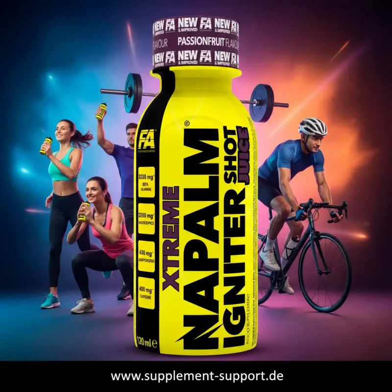 Napalm Xtreme Pre Workout Booster Shot 120ml