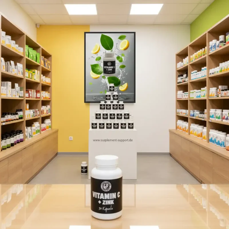 Vitamin C + Zink 90 Vegan Kapseln