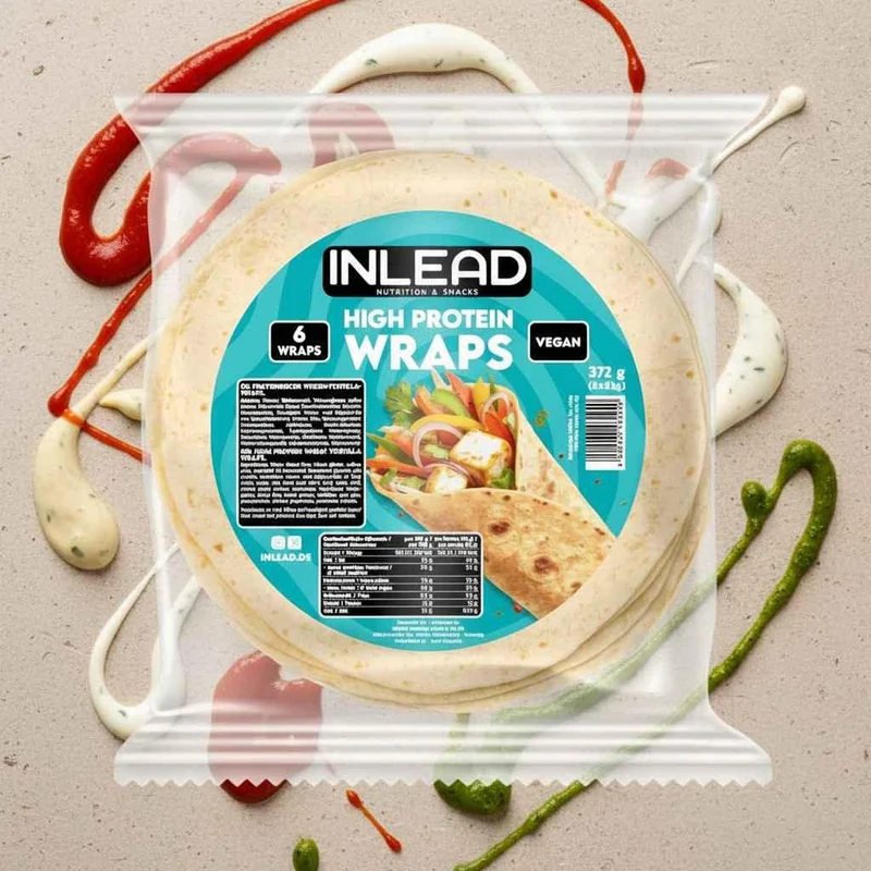 Inlead High Protein Wraps 6 Stück a´ 62g