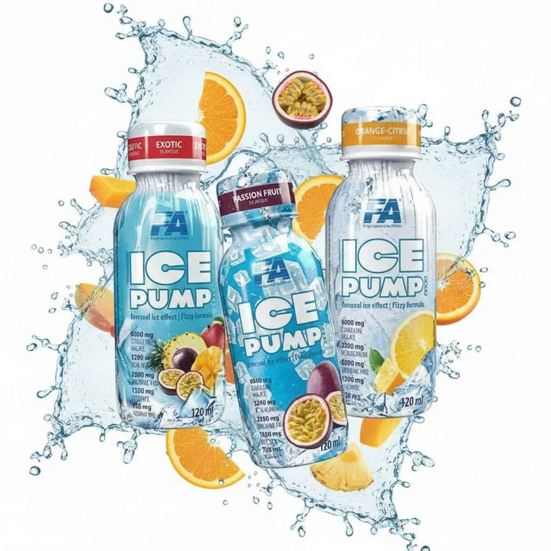 FA Nutrition ICE PUMP Shot Pre Workout Booster 120ml