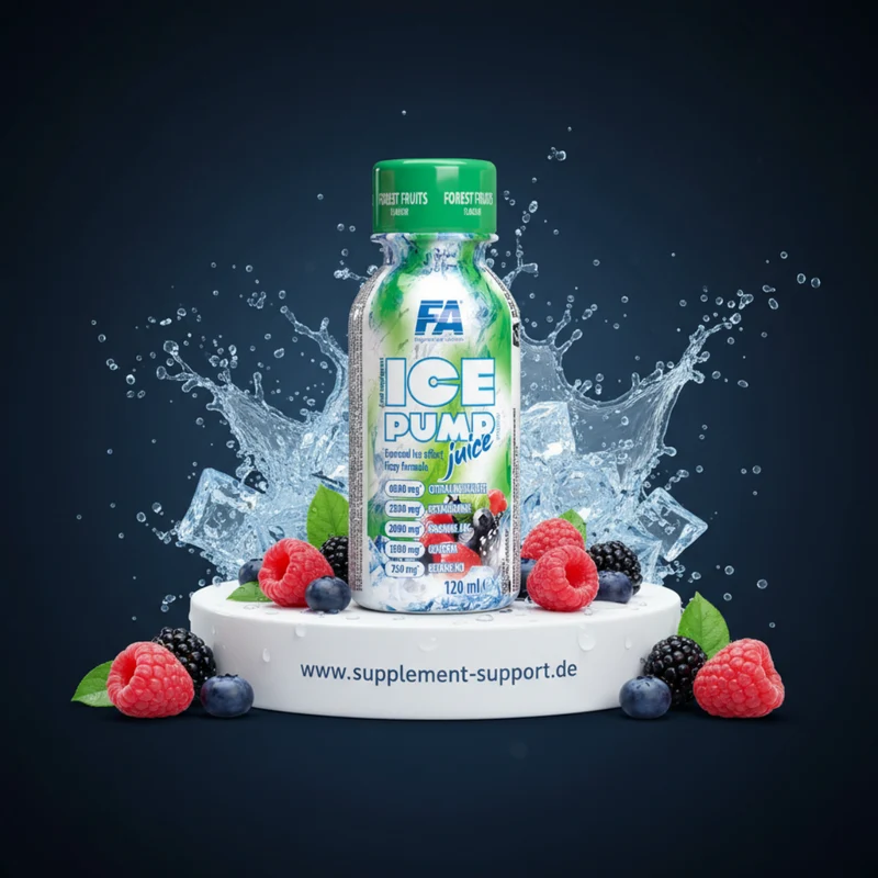 FA Nutrition ICE PUMP Shot Pre Workout Booster 120ml