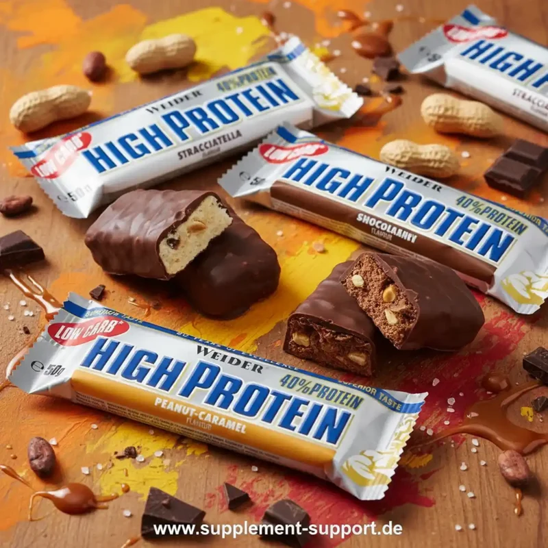 WEIDER HIGH PROTEIN BAR 24x50g RIEGEL