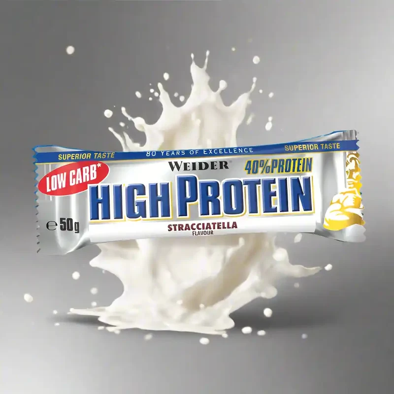 WEIDER HIGH PROTEIN BAR 50g RIEGEL