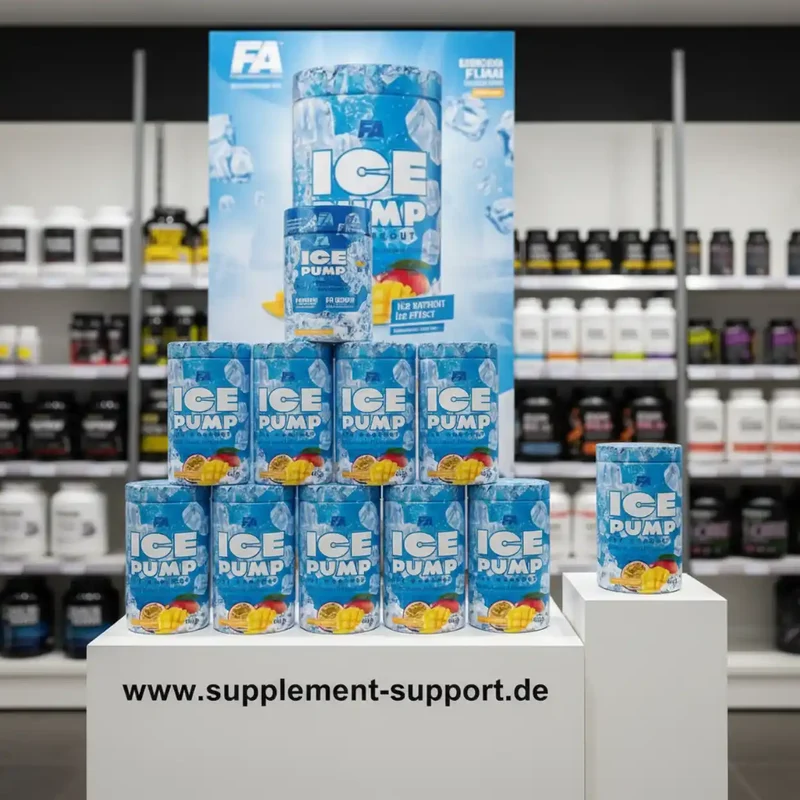 ICE Pump Pre Workout Booster 463g