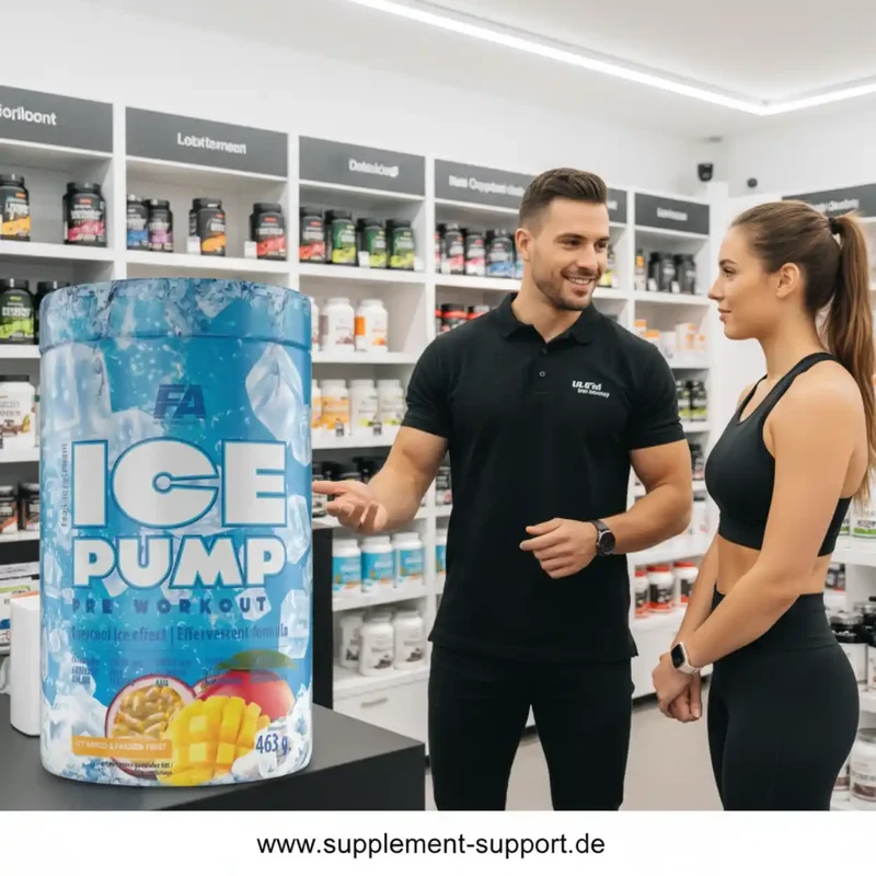 ICE Pump Pre Workout Booster 463g