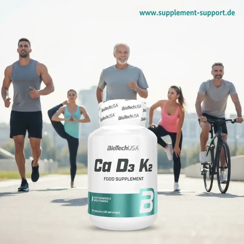 BioTech USA Ca D3 K2 90Kapseln