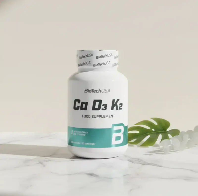 BioTech USA Ca D3 K2 90Kapseln