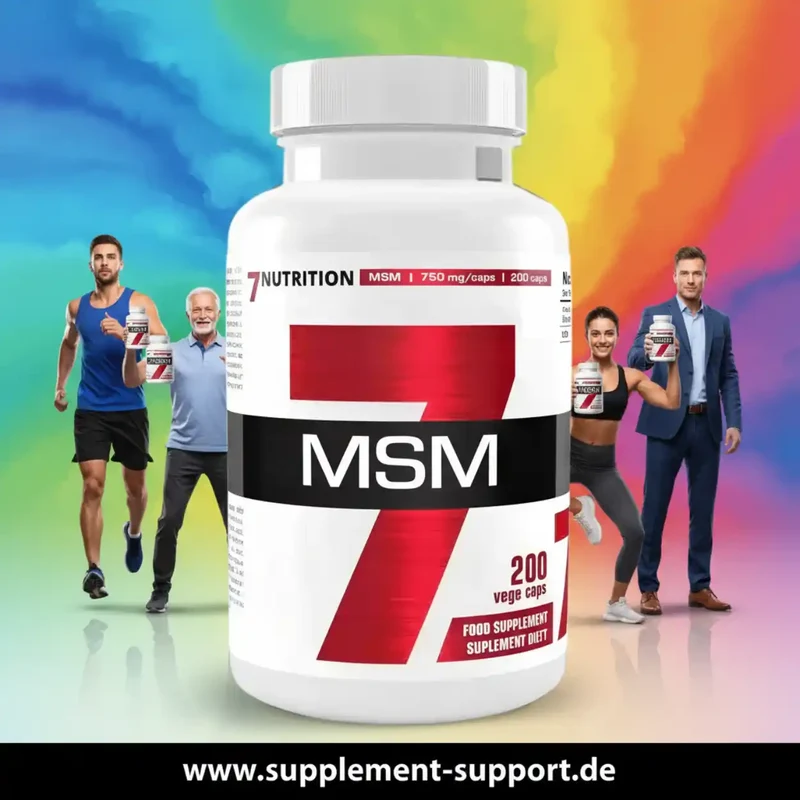 7Nutrition MSM 200 Kapseln á 750mg