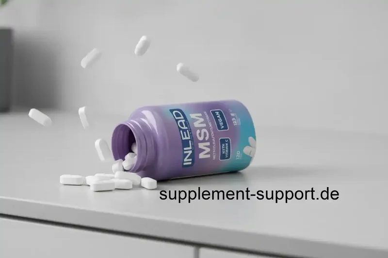 Inlead MSM + Vitamin C 120 Tabs.