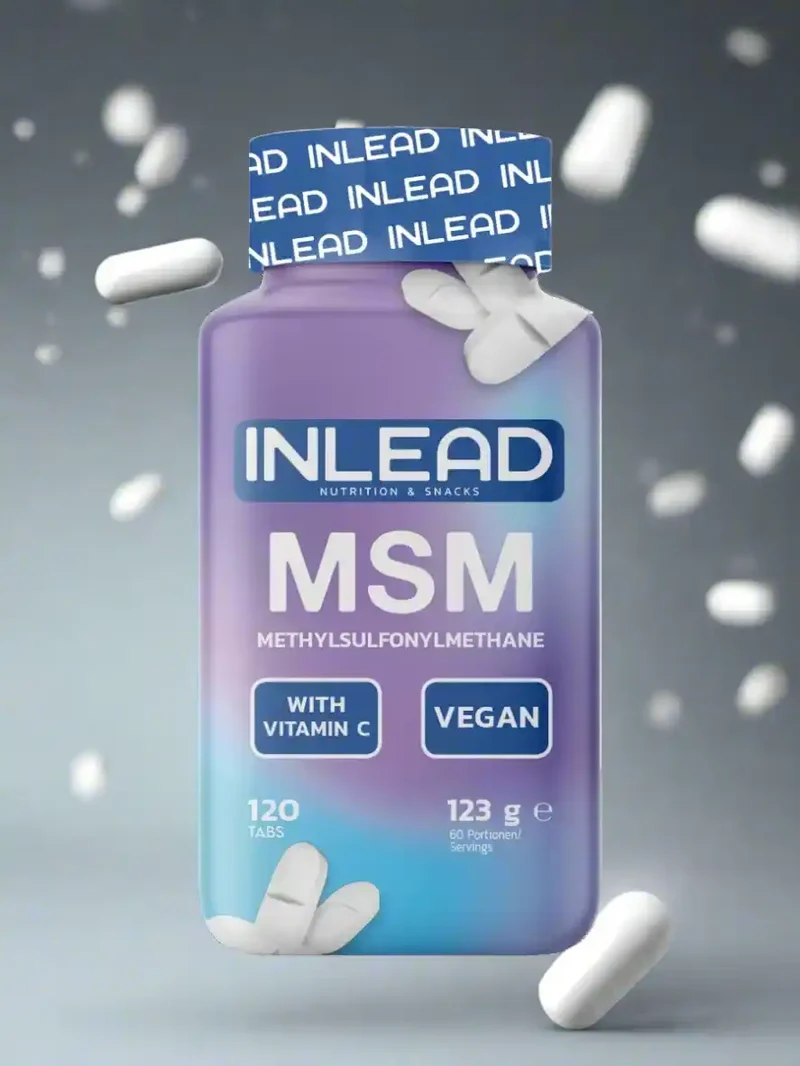 Inlead MSM + Vitamin C 120 Tabs.