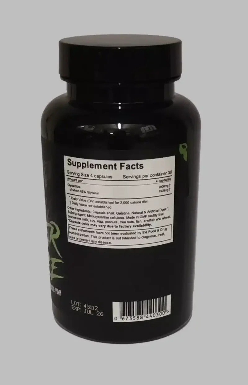 Glycer Size Pump Booster 120 Kapseln