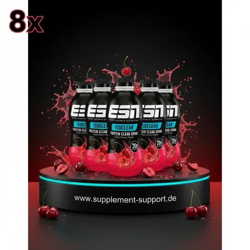 ESN ISOCLEAR Protein Clear Drink, 8 x 500 ml inkl. Pfand