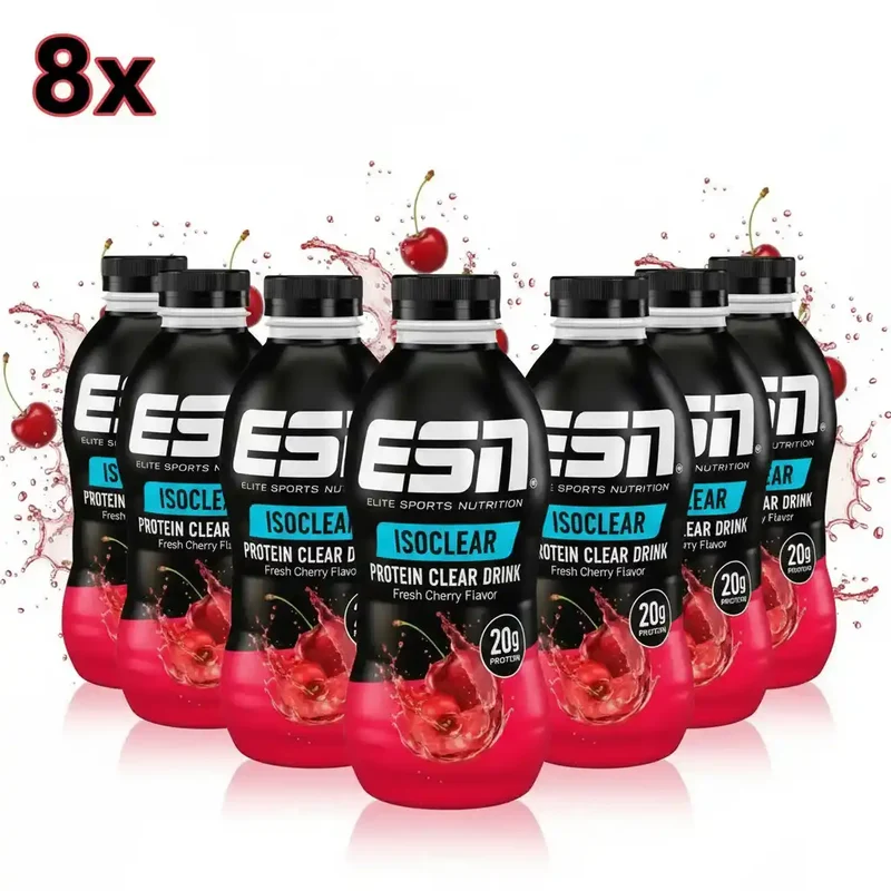 ESN ISOCLEAR Protein Clear Drink, 8 x 500 ml inkl. Pfand