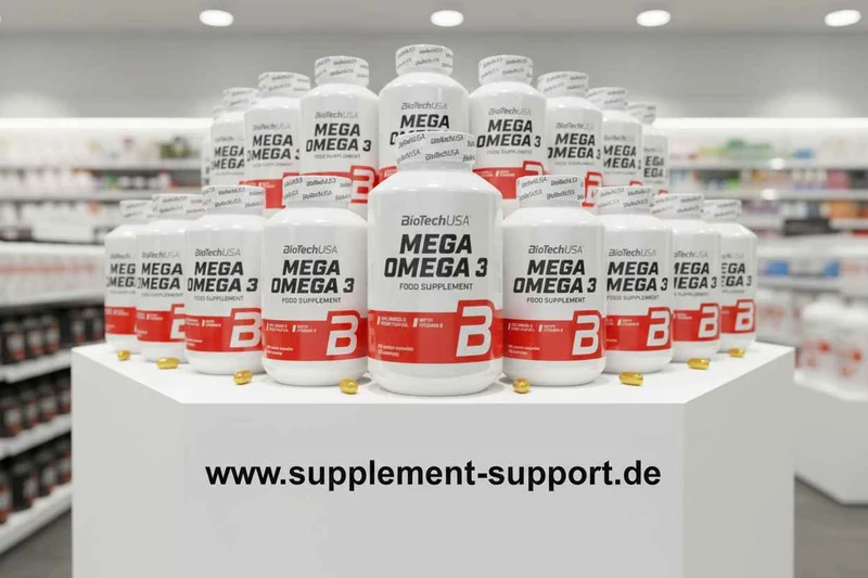 BioTech USA 70% Omega 3 180x500mg
